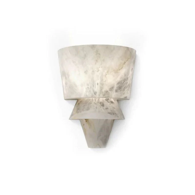 Alabaster Wall Sconce 12” - Image 4