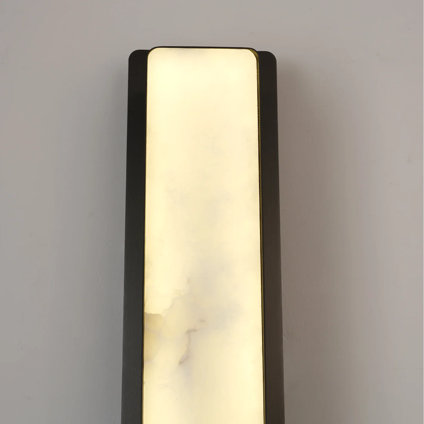 Melange Alabaster Rectangle Wall Sconces 20" - Image 9