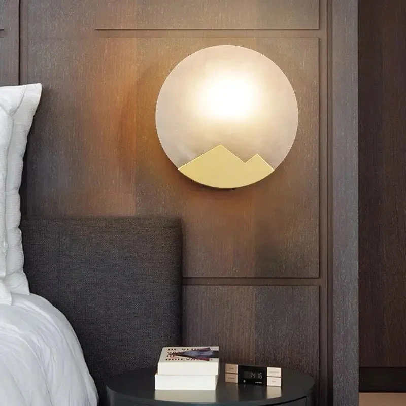 Alabaster Wall Sconces Lighting For Living Room - Image 2