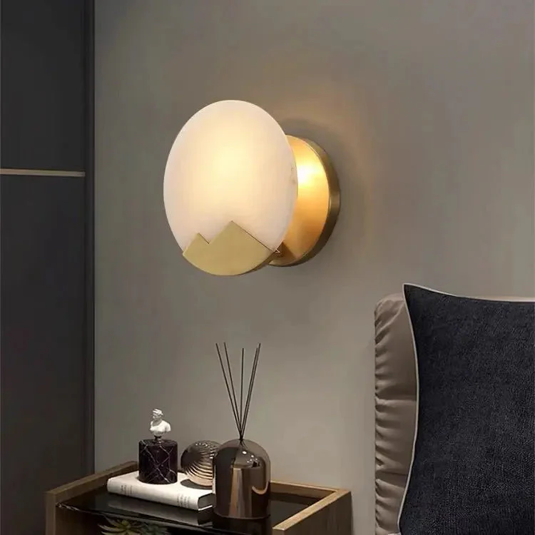 Alabaster Wall Sconces Lighting For Living Room - Image 4