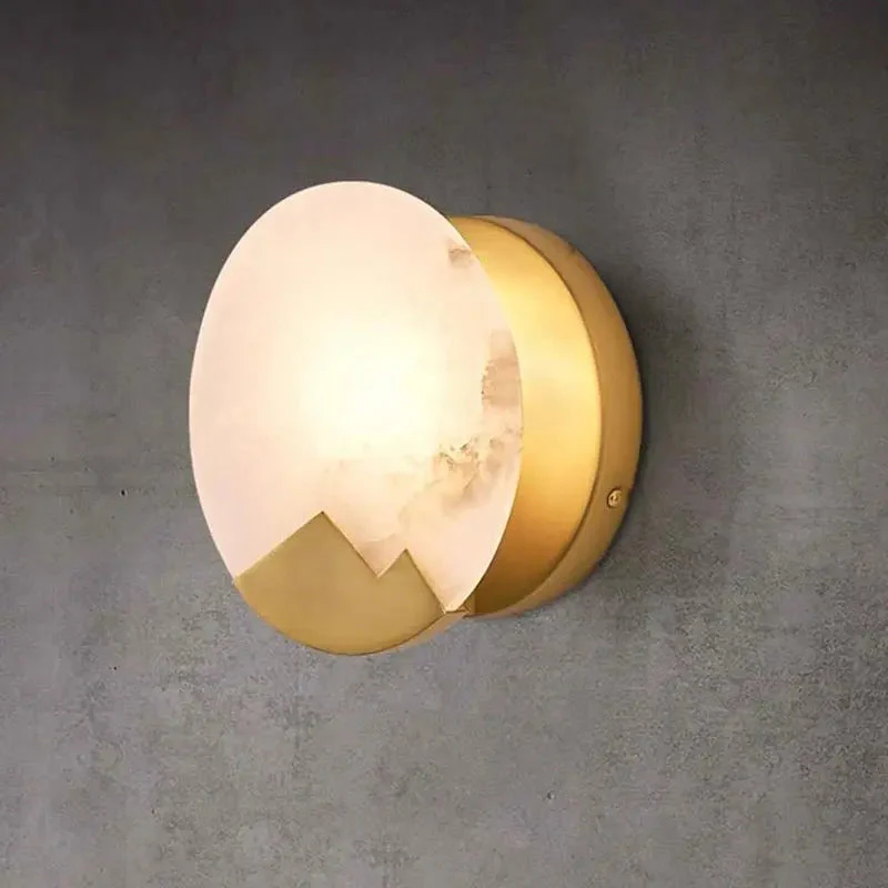 Alabaster Wall Sconces Lighting For Living Room - Image 8