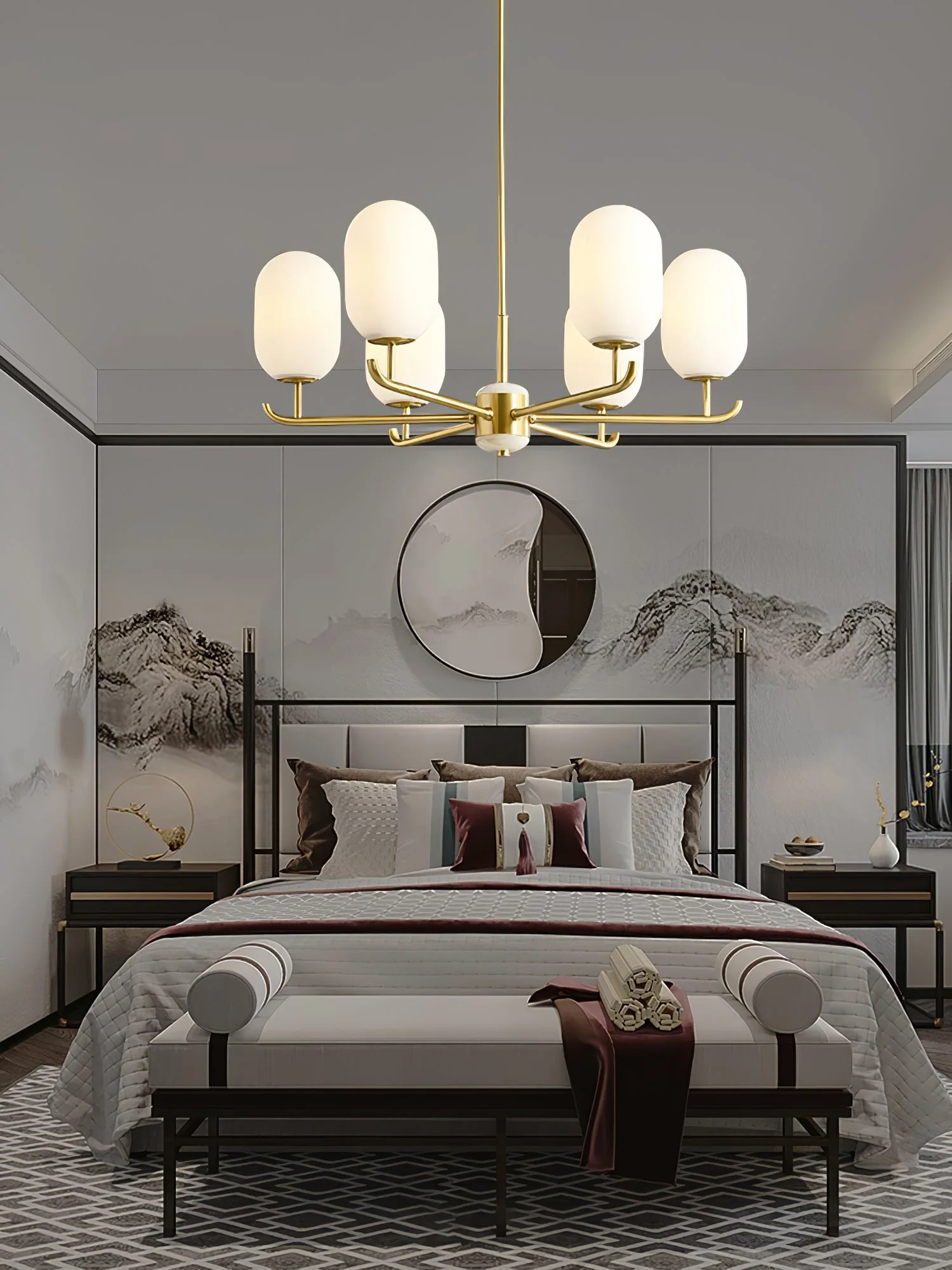 Alana Geometric Chandelier - Image 4