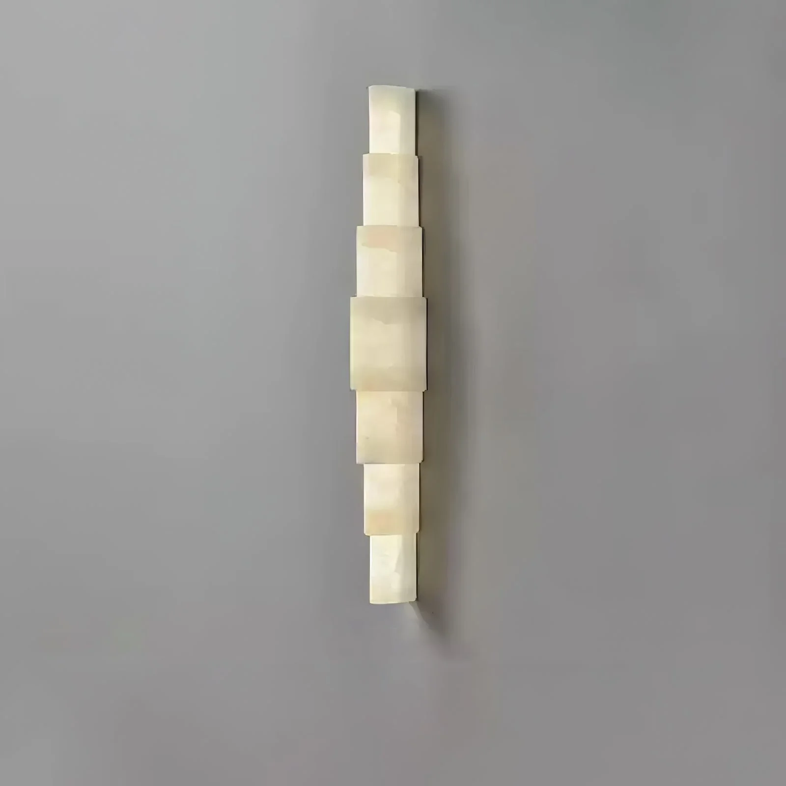 Alba Cascade Alabaster Wall Sconce - Image 2