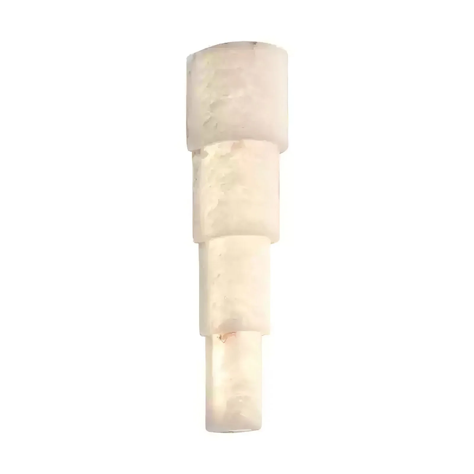 Alba Cascade Alabaster Wall Sconce - Image 6