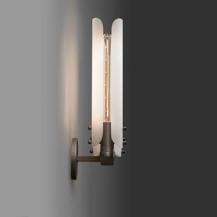 Ale White Shade 2-Head Wall Sconce 16"H - Image 8