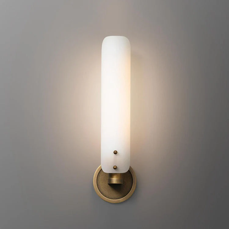 Ale White Shade Wall Sconce 16"H - Image 3