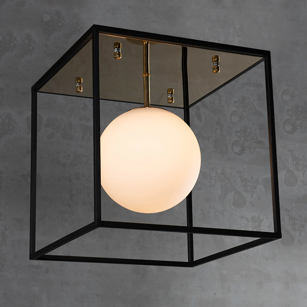 Allister Geometric Globe Ceiling Light - Image 7