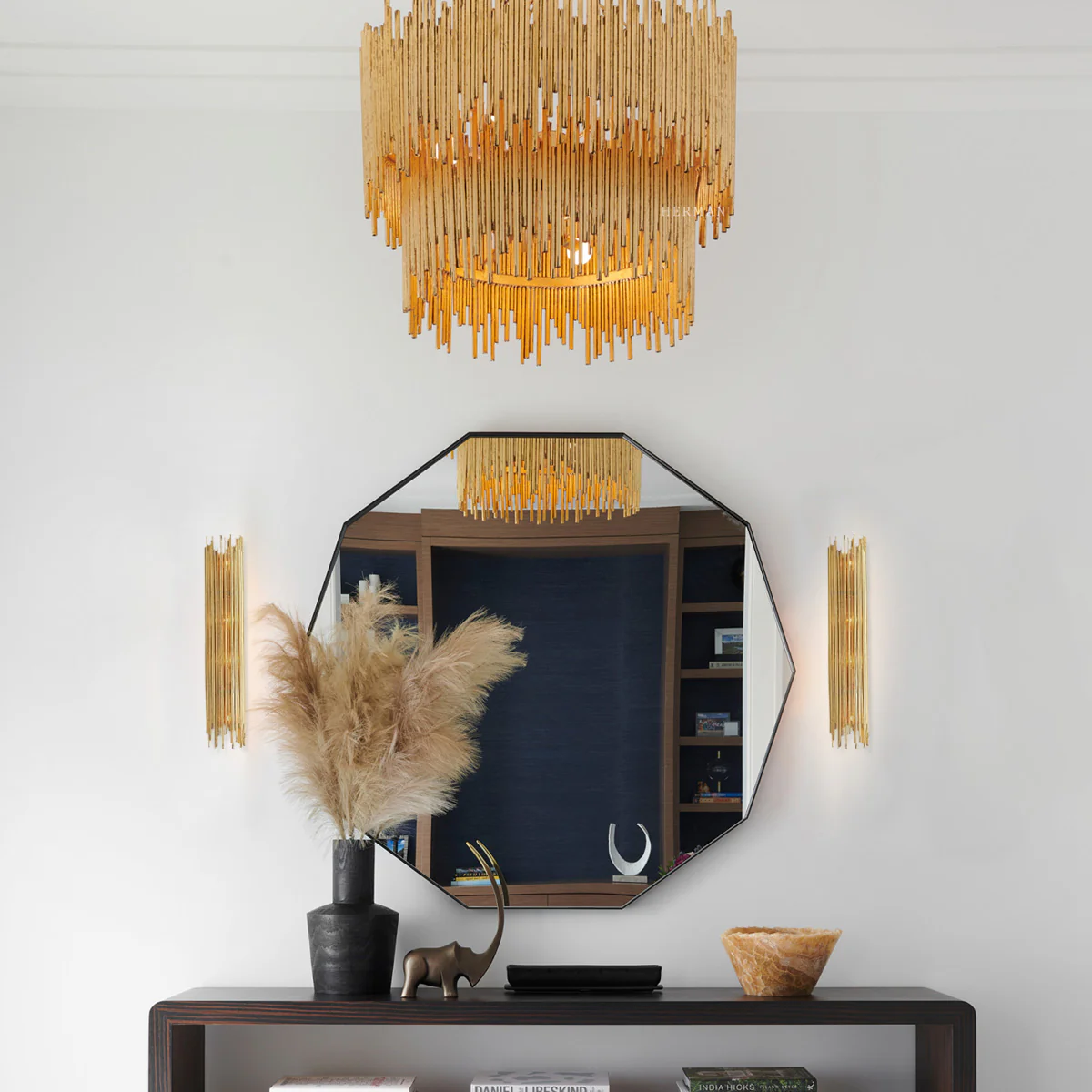 Althely 4 Lights Long Wall Sconce - Image 3