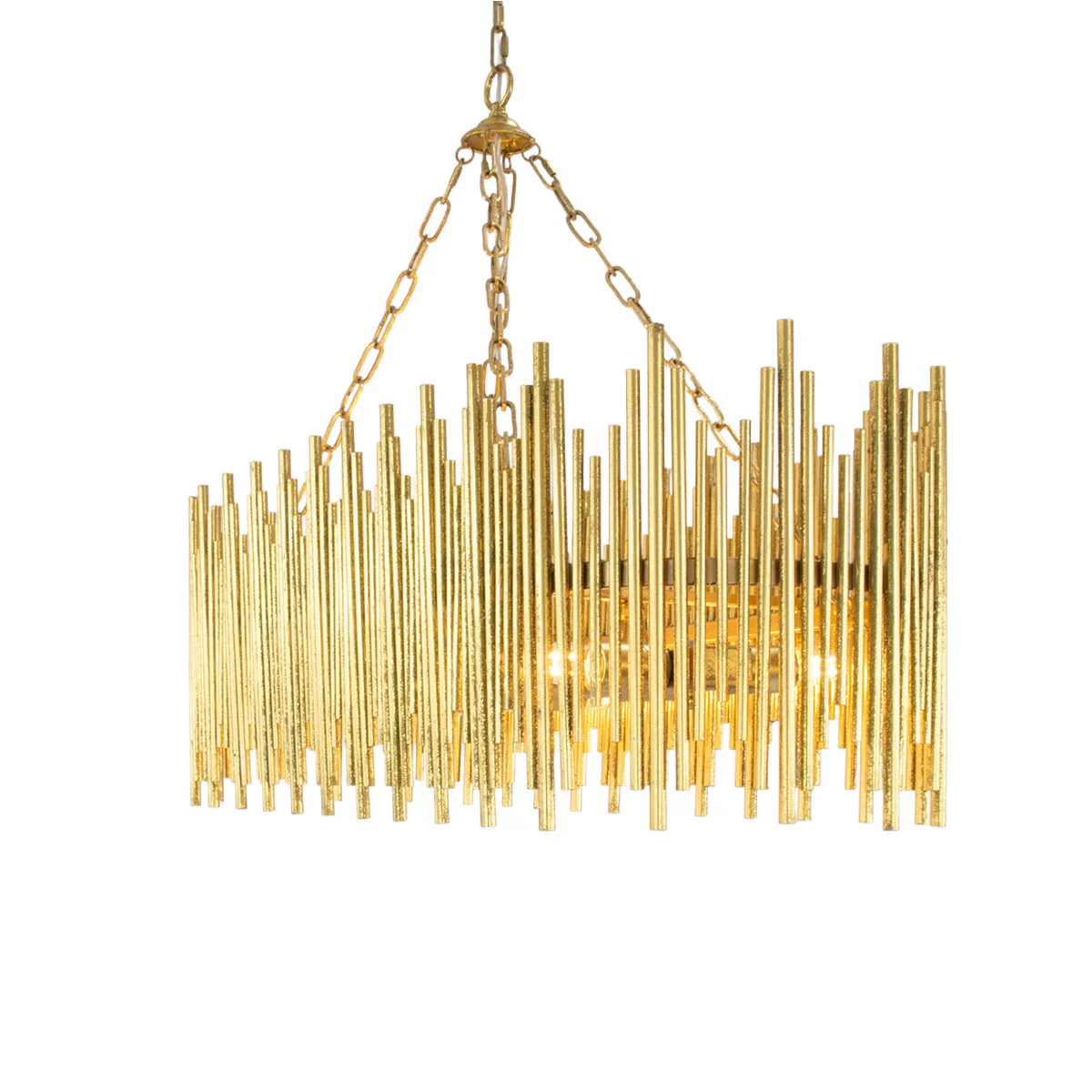Althely 10 Lights Rectangle Pendant Chandelier - Image 6