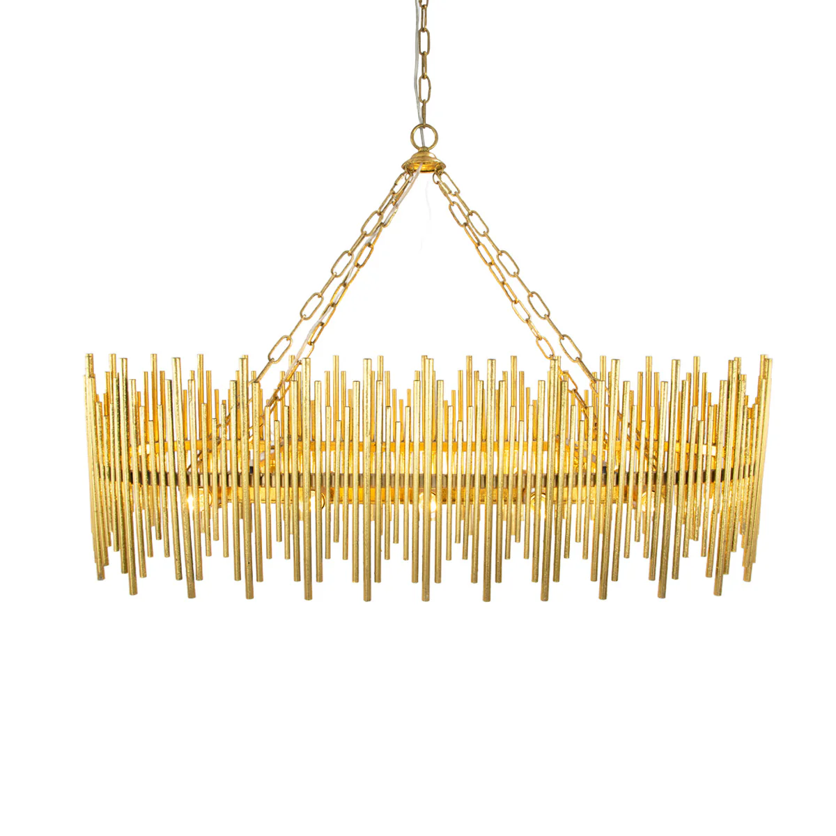 Althely 10 Lights Rectangle Pendant Chandelier - Image 7