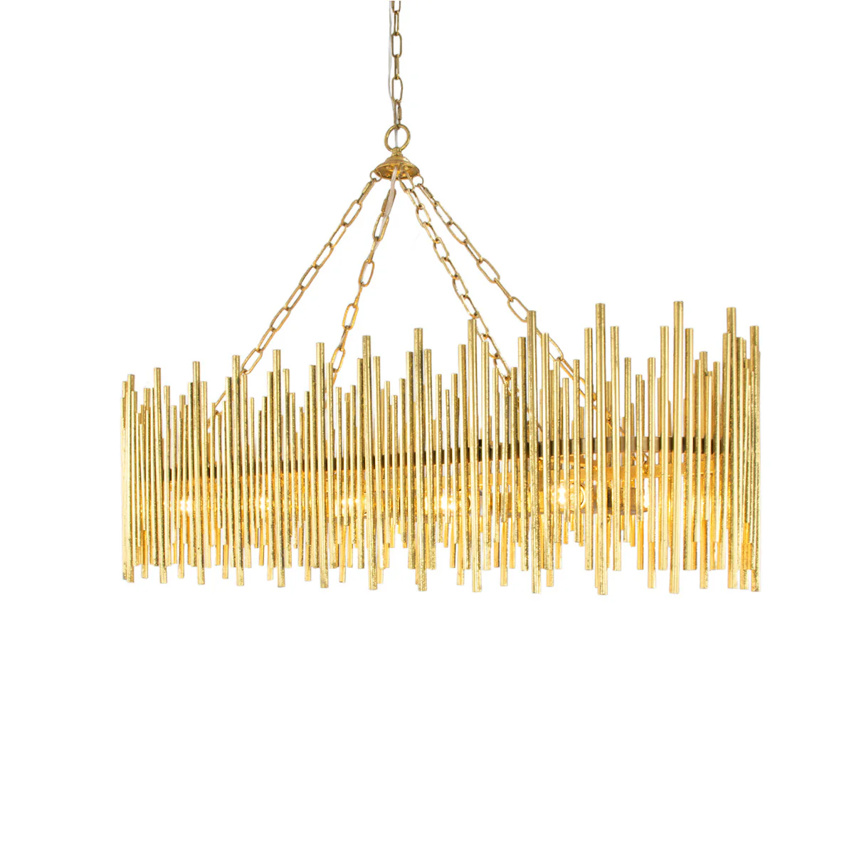Althely 10 Lights Rectangle Pendant Chandelier - Image 8