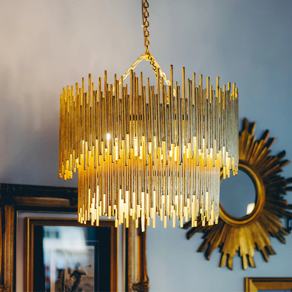 Althely 8 Lights  2-Tier Chandelier - Image 4