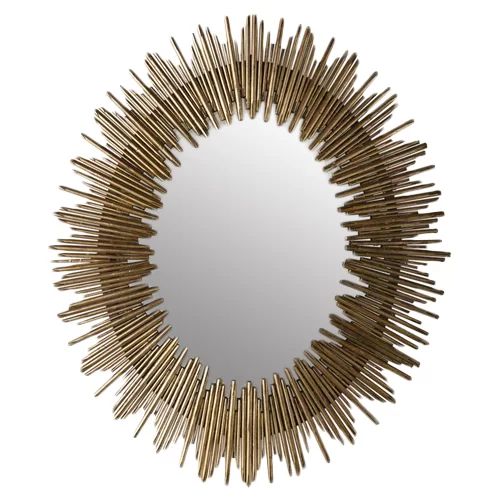 Althely Oval Wall Mirror - Image 4