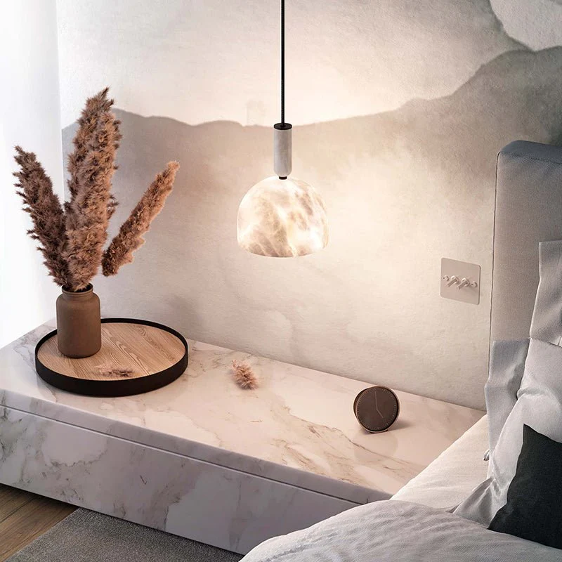 Altus Alabaster Pendant Light 8" - Image 3