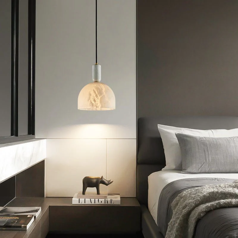 Altus Alabaster Pendant Light 8" - Image 4