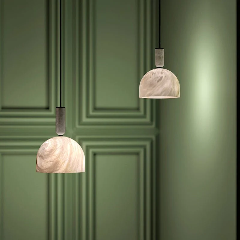Altus Alabaster Pendant Light 8" - Image 5