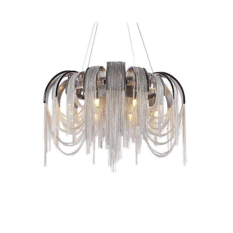Cadena Aluminum Chain Tassel Chandelier - Image 11