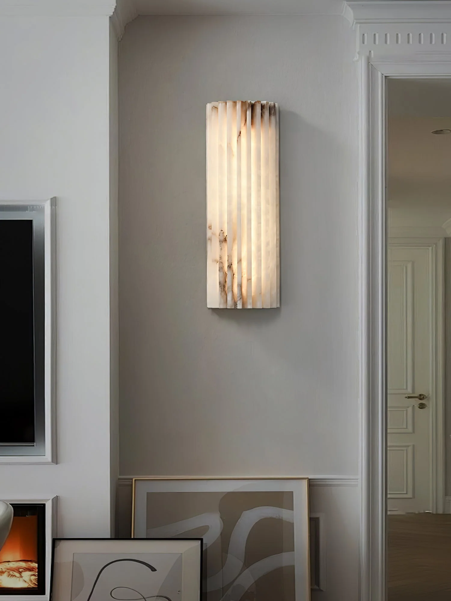 Alvia Alabaster Wall Light - Image 14