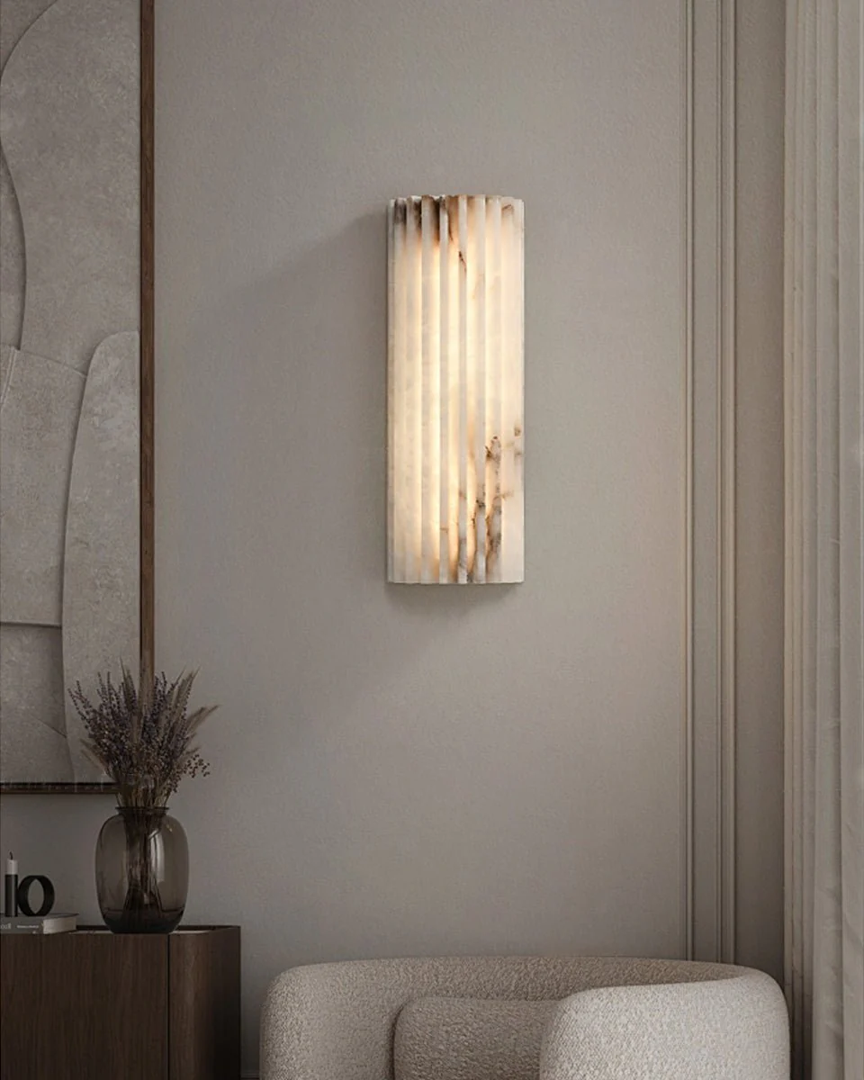 Alvia Alabaster Wall Light - Image 19