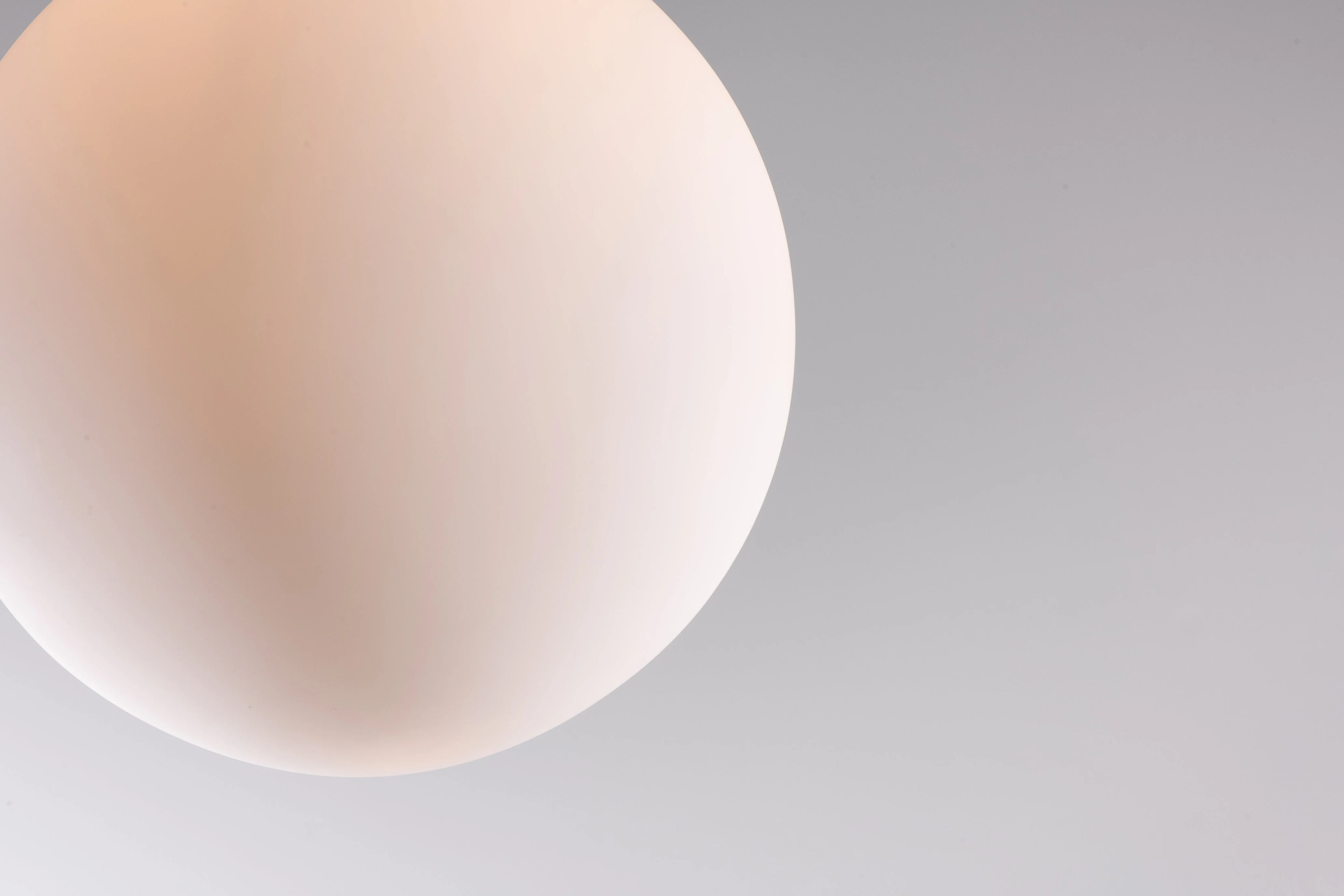 Amande White Globe Ceiling Light - Image 3