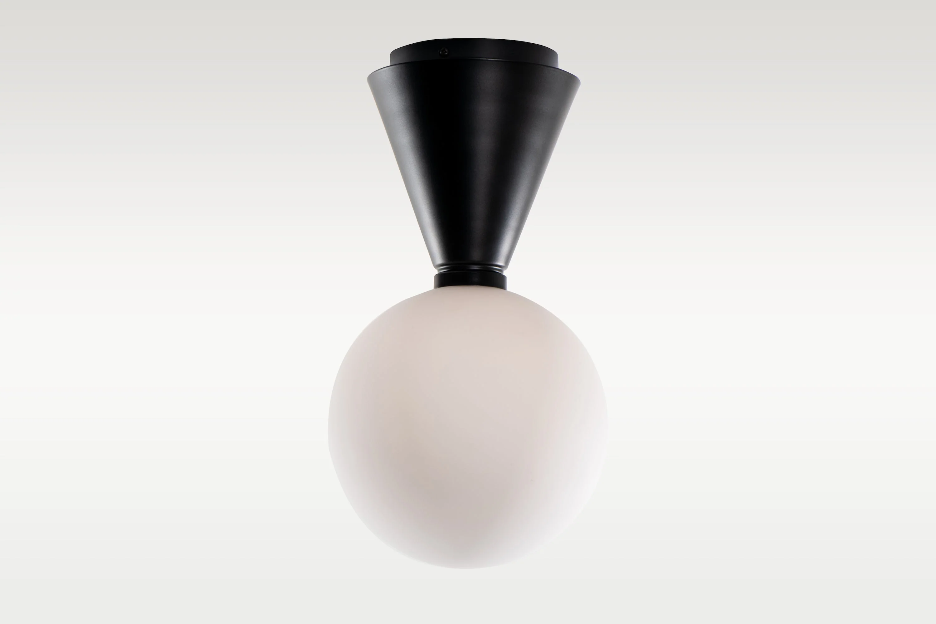 Amande White Globe Ceiling Light - Image 4