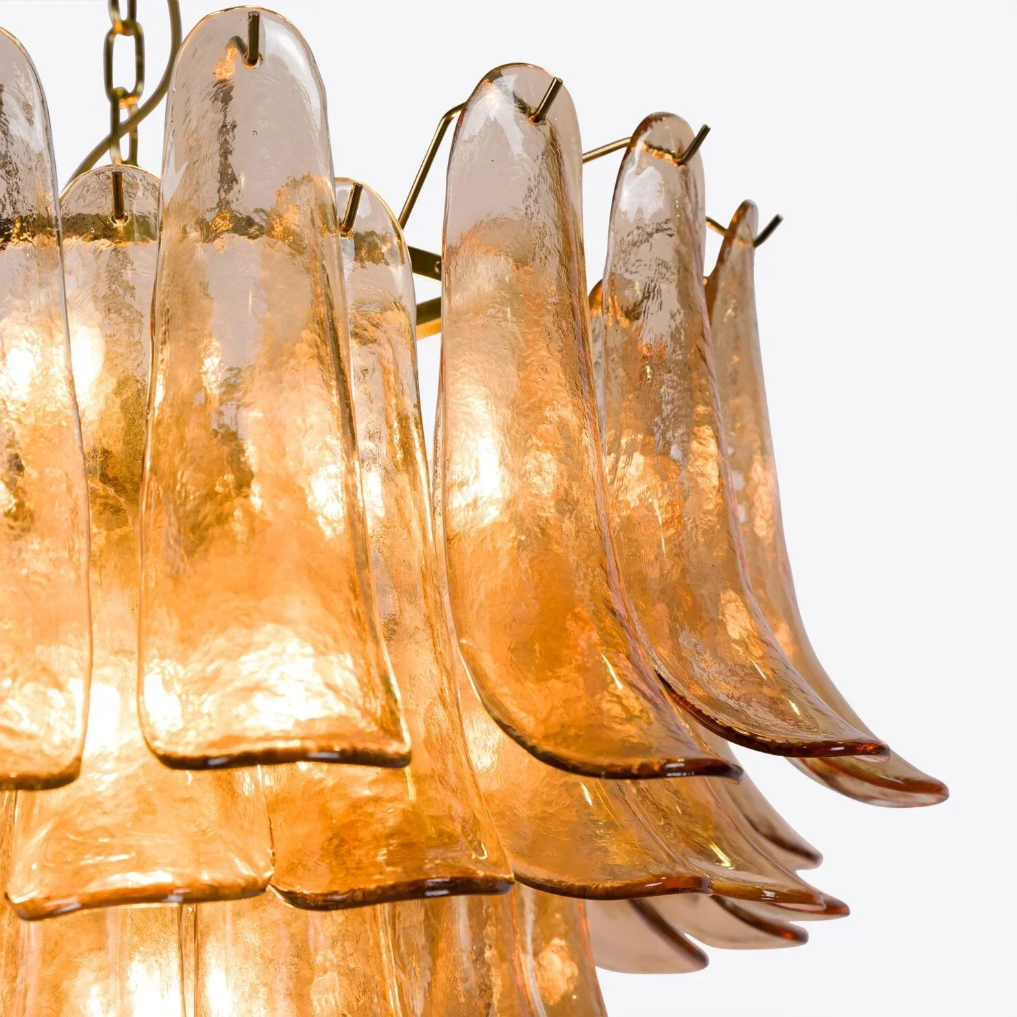 Amber Petalo Chandelier – 2 Sizes - Image 12
