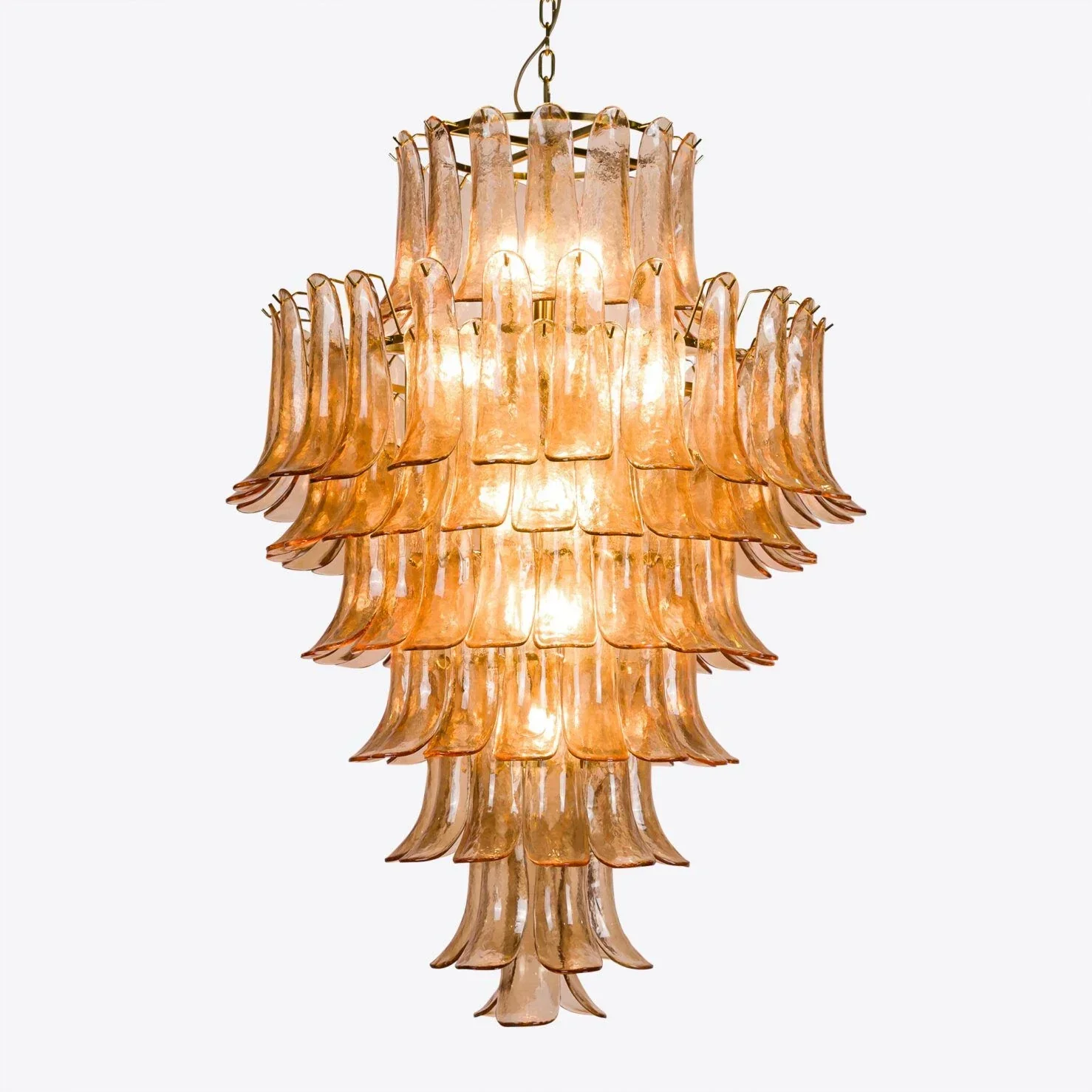 Amber Petalo Chandelier – 2 Sizes - Image 5