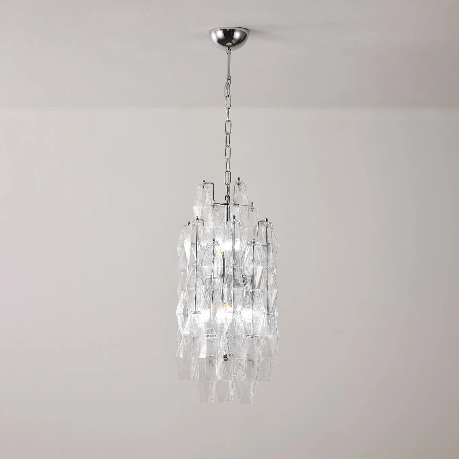 Amber Prism Long Chandelier - Image 16
