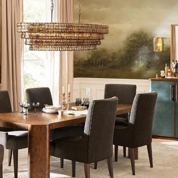 Amor Ghiaccio Glass Oval Chandelier 54"W/65"W - Image 61
