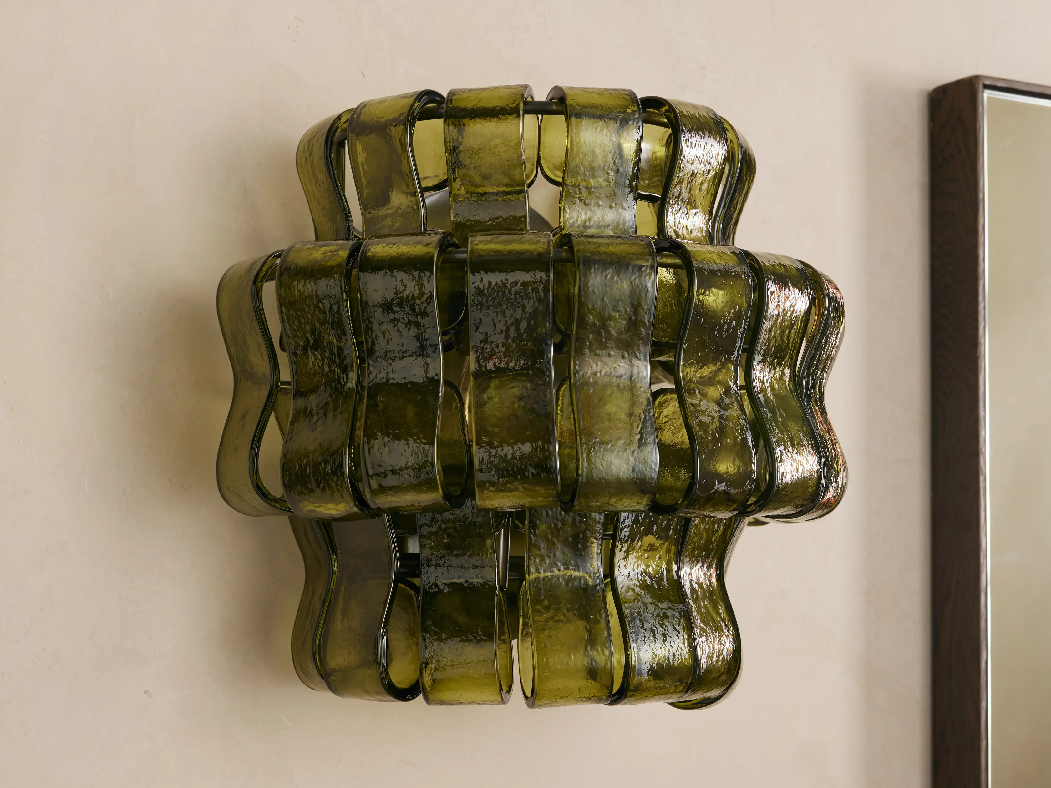 Amor Ghiaccio Glass Wall Sconce 12" - Image 20