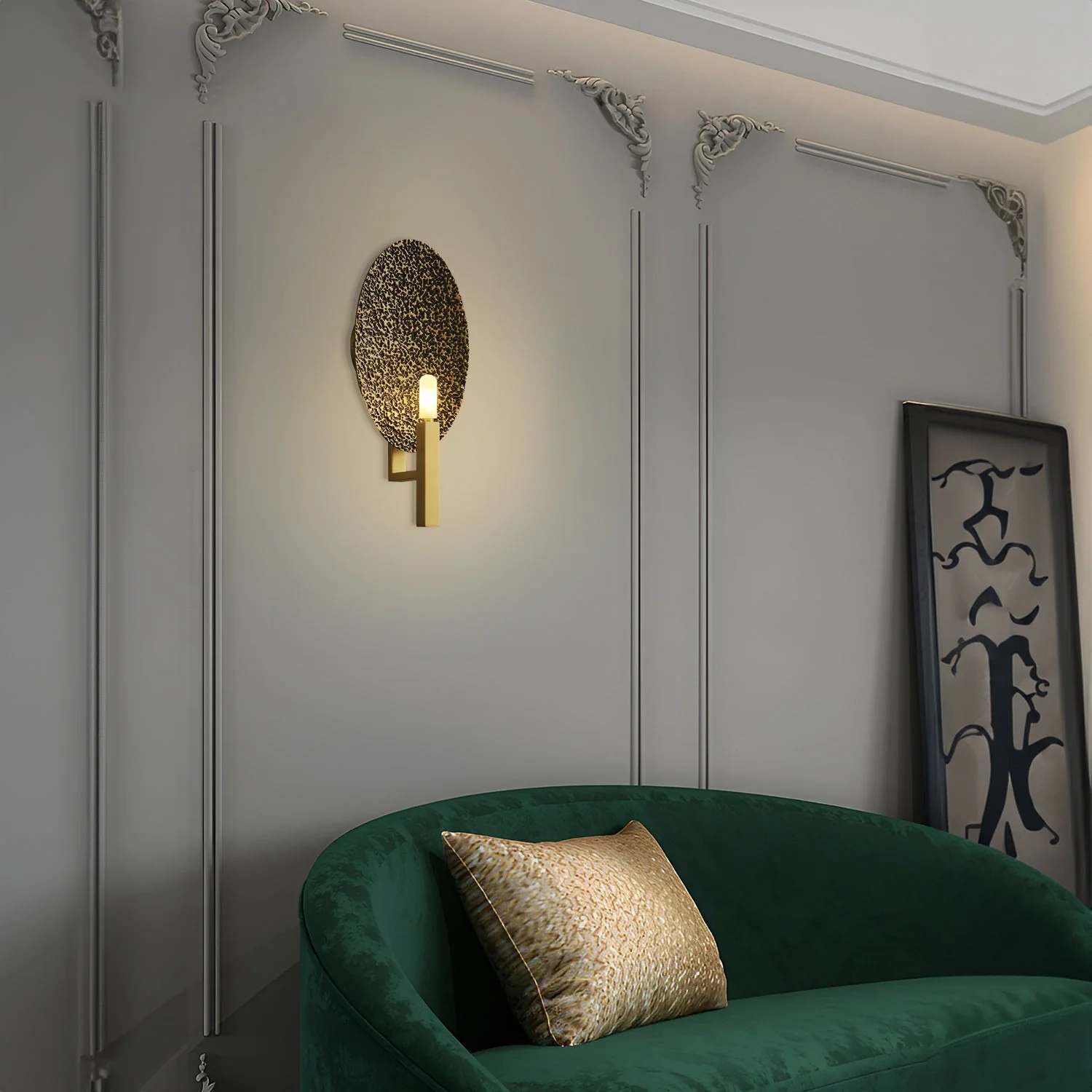 Applique Coque Wall Sconce - Image 14