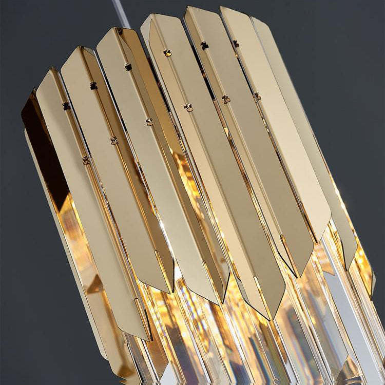 April Crystal Pendant 3 Lights with Canopy - Image 8