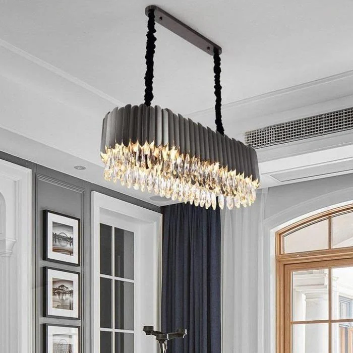 April Dining Room Chandelier Black - Image 6