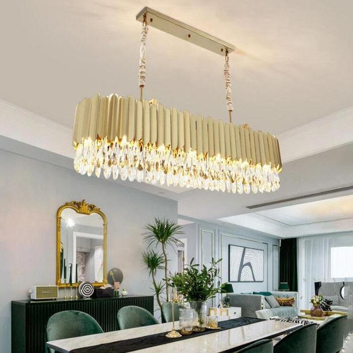 April Dining Room Chandelier Gold - Image 3
