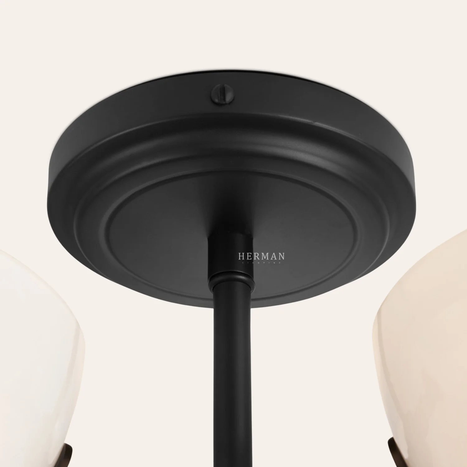 Argus Glass Semi-Flush Mount - Image 10