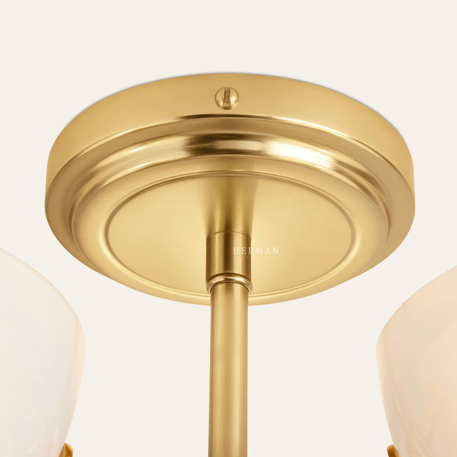 Argus Glass Semi-Flush Mount - Image 9
