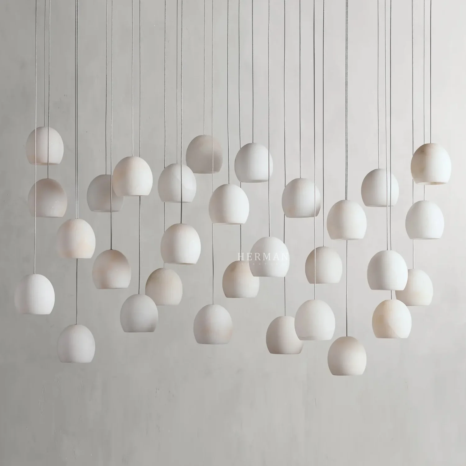 Arica Alabaster Linear Chandelier - Image 10