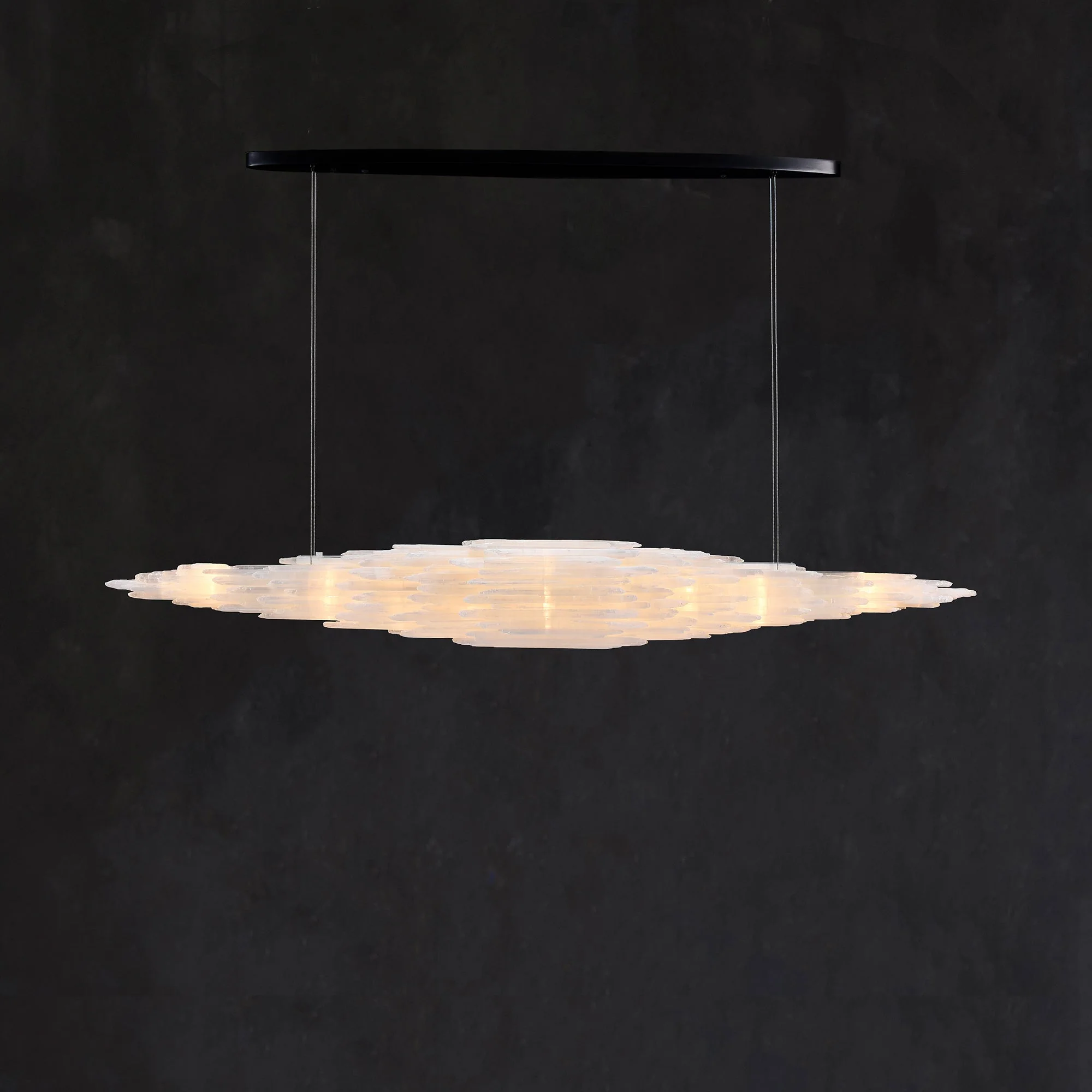 Art Selenite Large Chandelier - Image 4