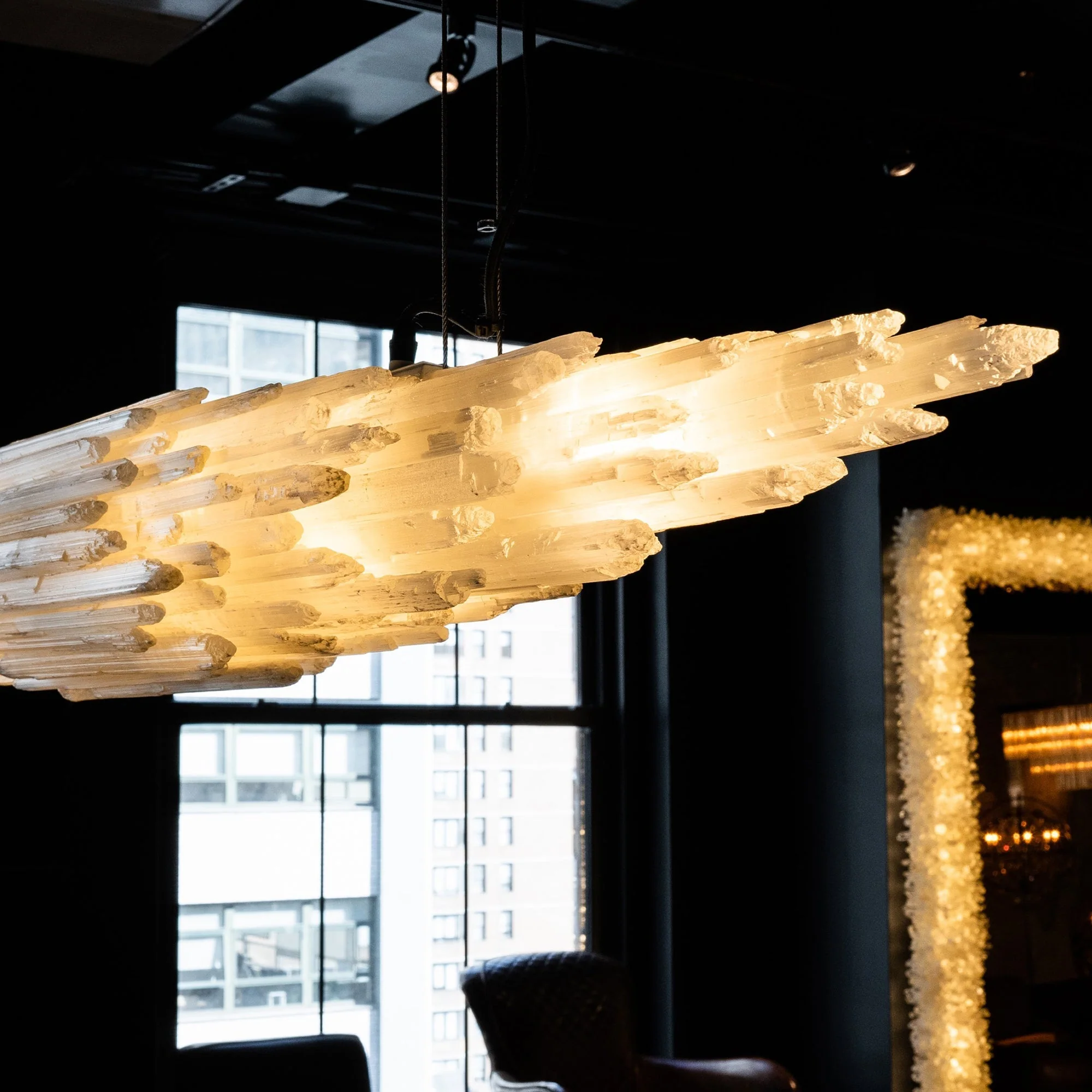 Art Selenite Large Chandelier - Image 5