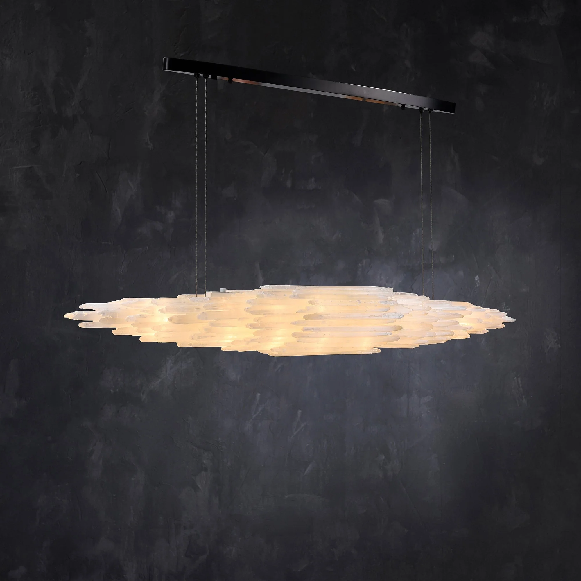 Art Selenite Medium Chandelier - Image 8