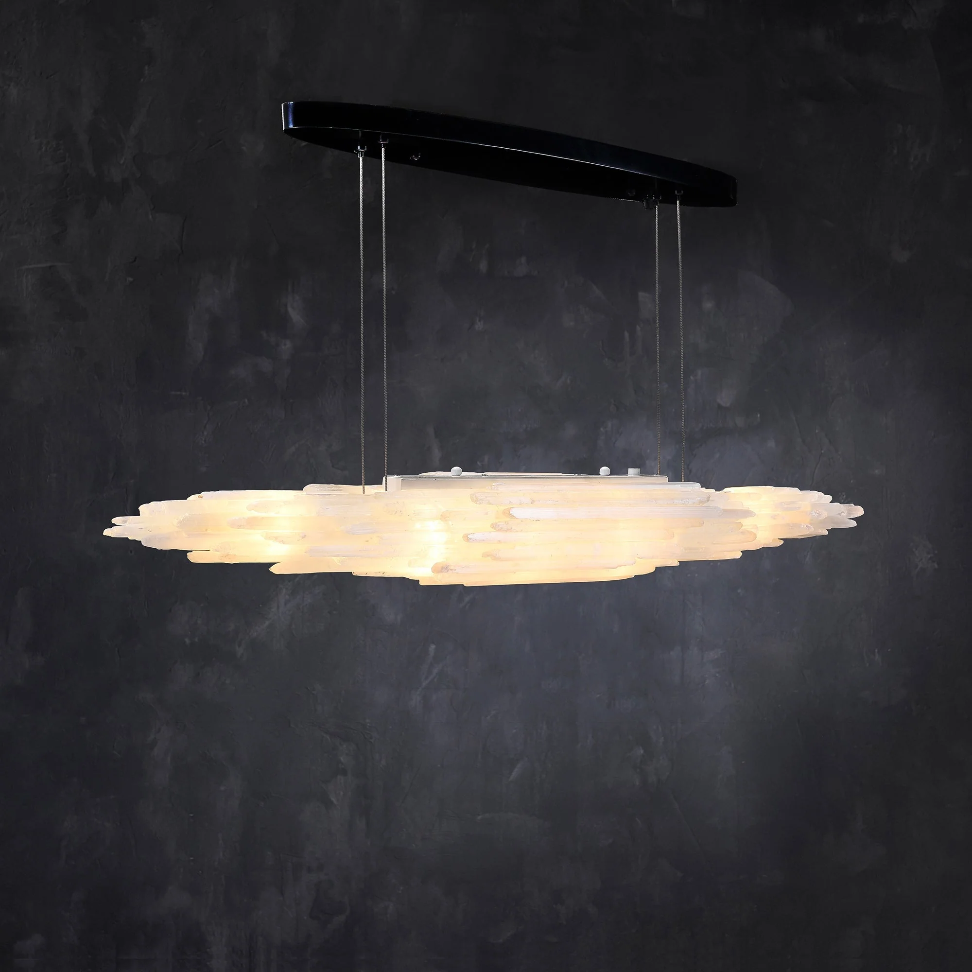 Art Selenite Small Chandelier - Image 4