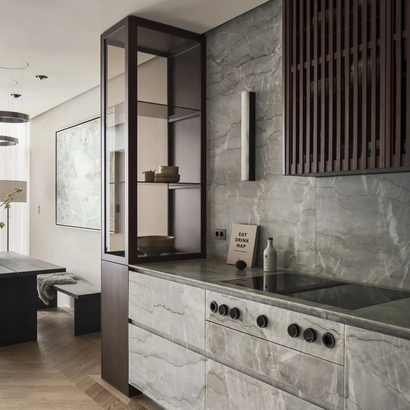 Artes Wall Alabaster Bathroom Light - Image 15
