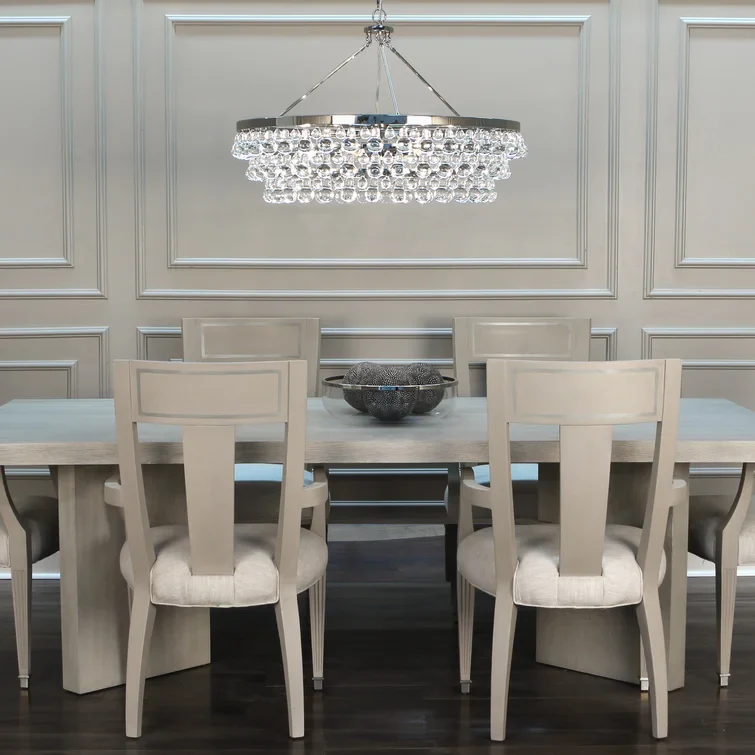 Artistic Pear Round Chandelier 50", Dining Room Round Chandelier - Image 8