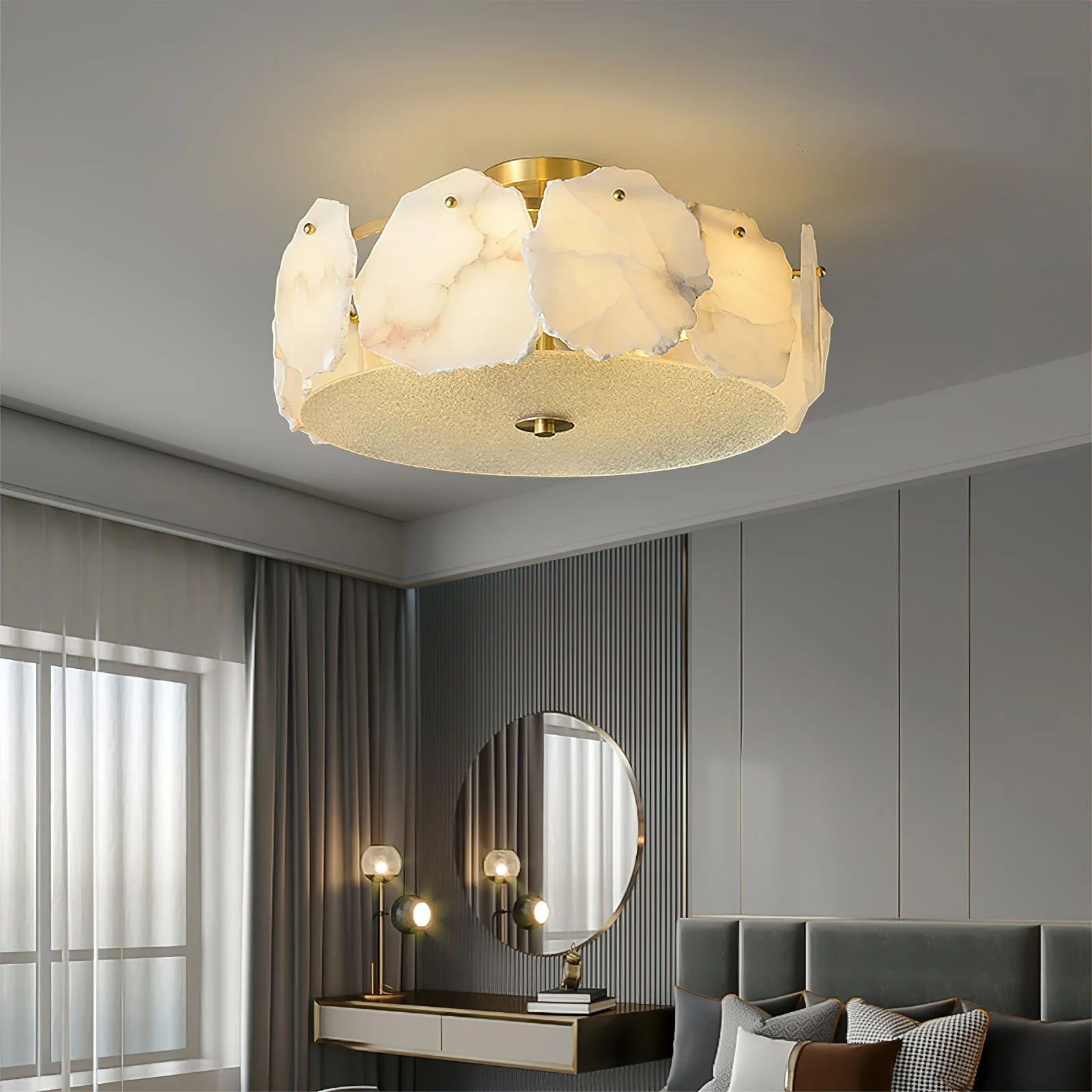 Artze Alabaster Ceiling Light - Image 3