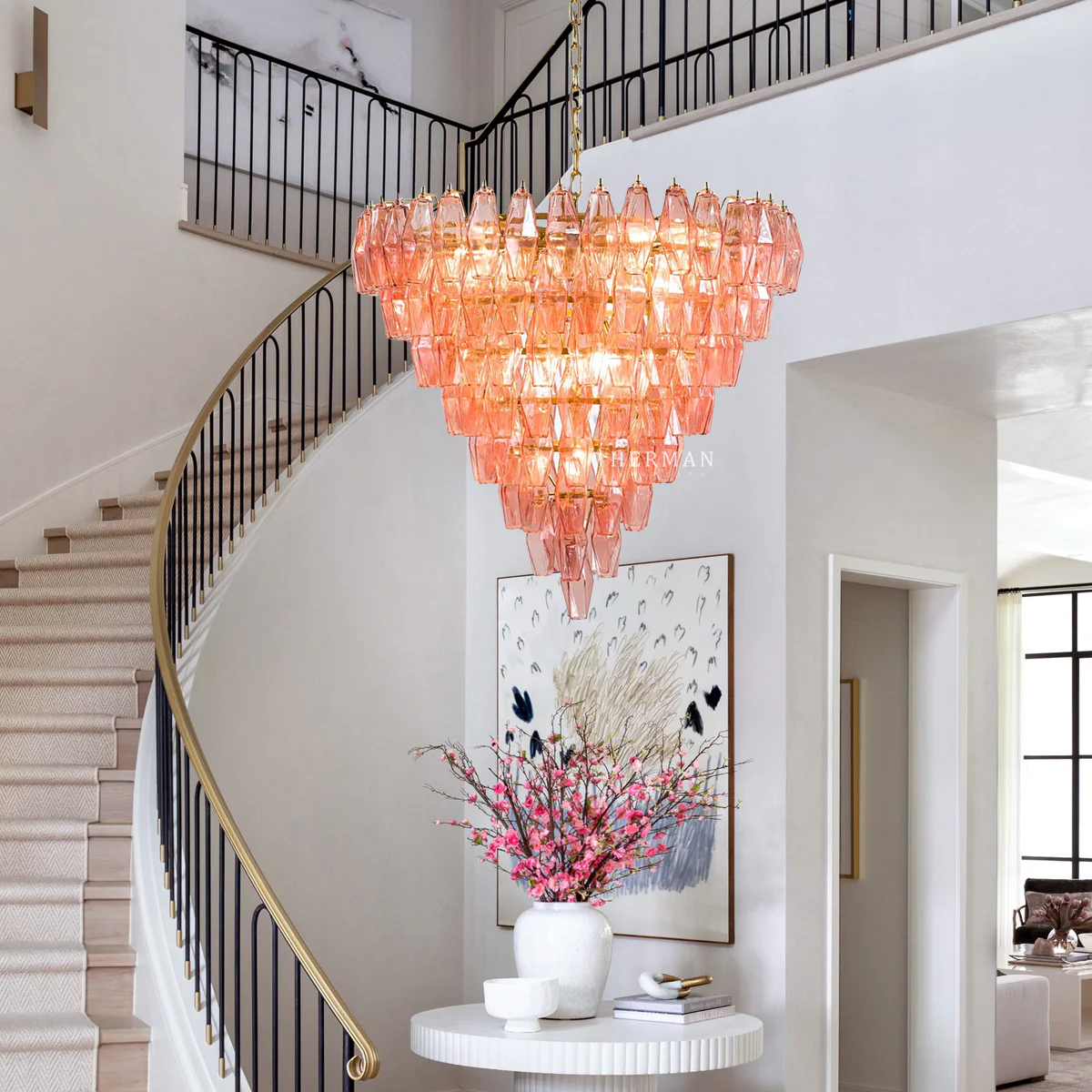 Asti Murano Chandelier - Image 3