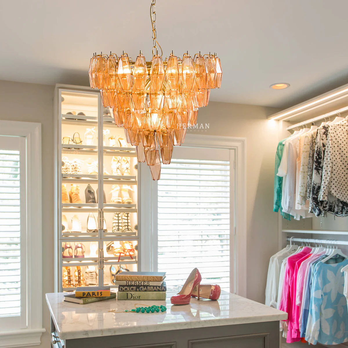 Asti Murano Chandelier - Image 4