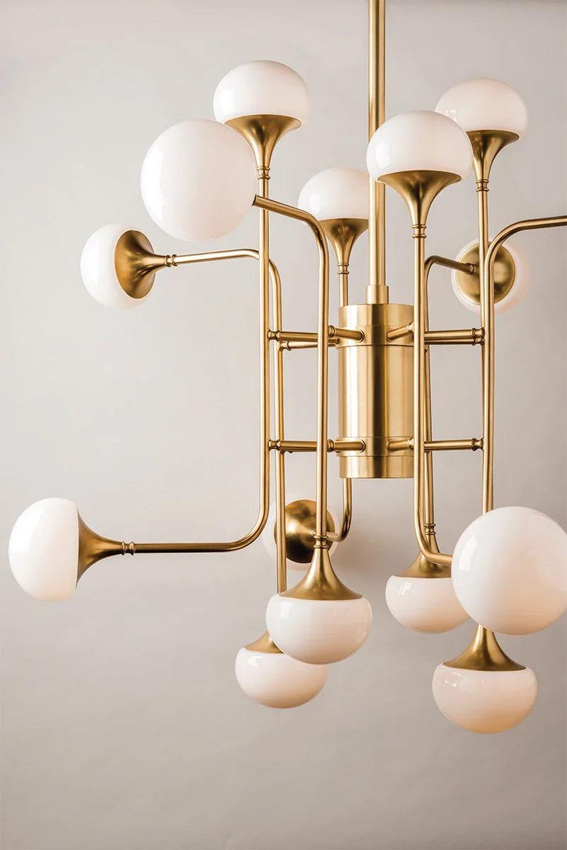 Astoria Modern Brass Chandelier - Image 4