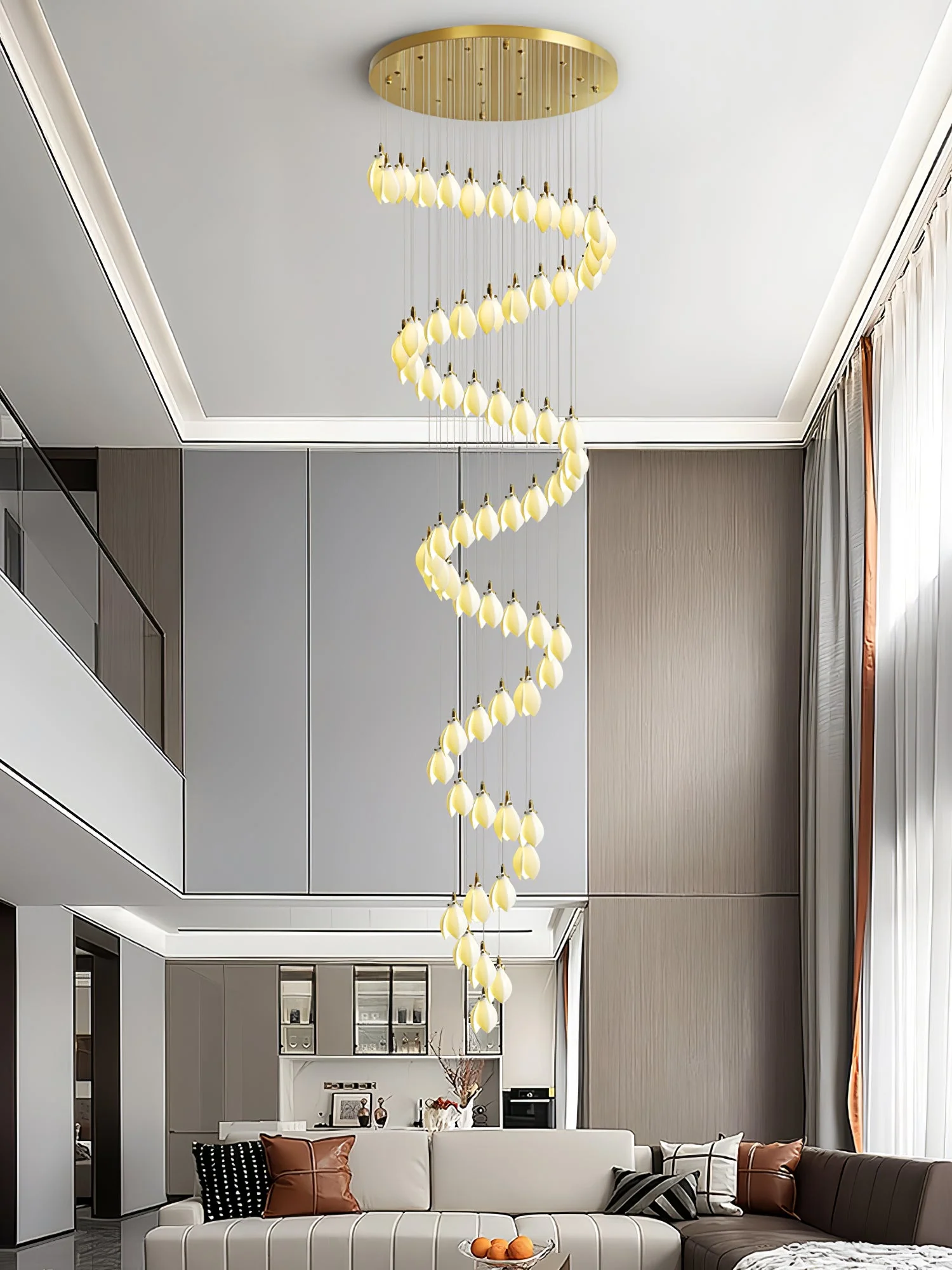 Astralis Bloom Stairs Chandelier - Image 10