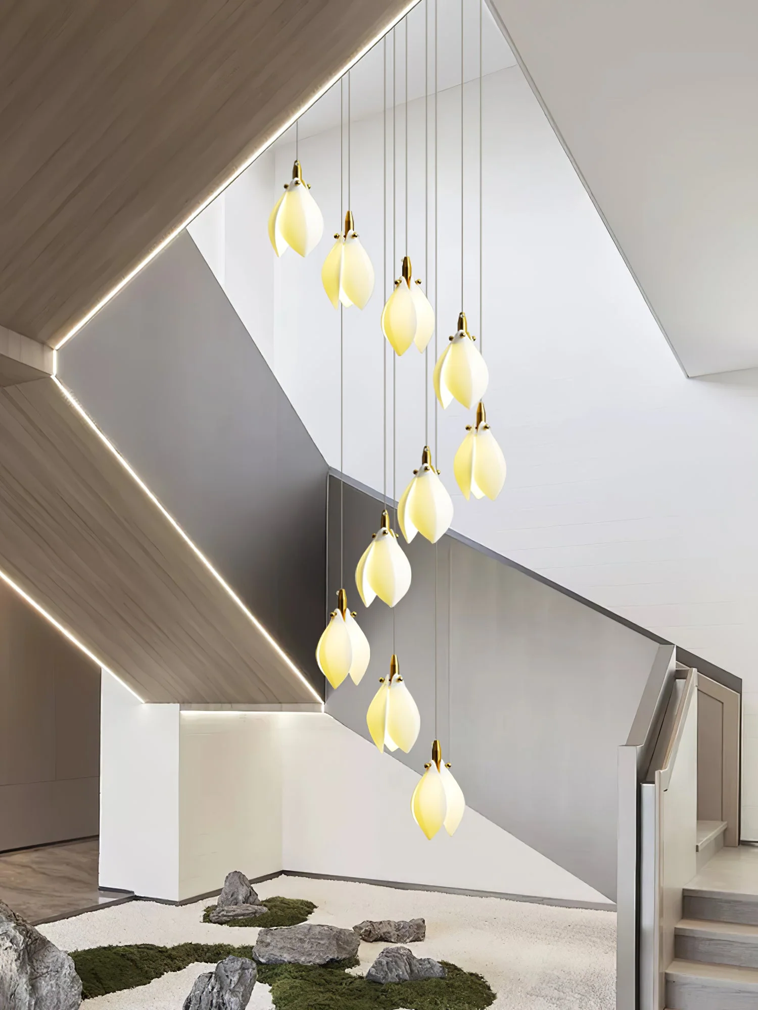 Astralis Bloom Stairs Chandelier - Image 15