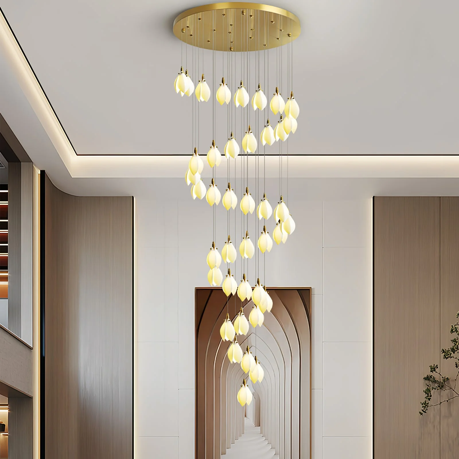 Astralis Bloom Stairs Chandelier - Image 2